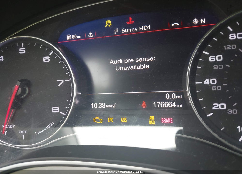 2017 AUDI A6 2.0T PREMIUM VIN: WAUC8AFC5HN066634