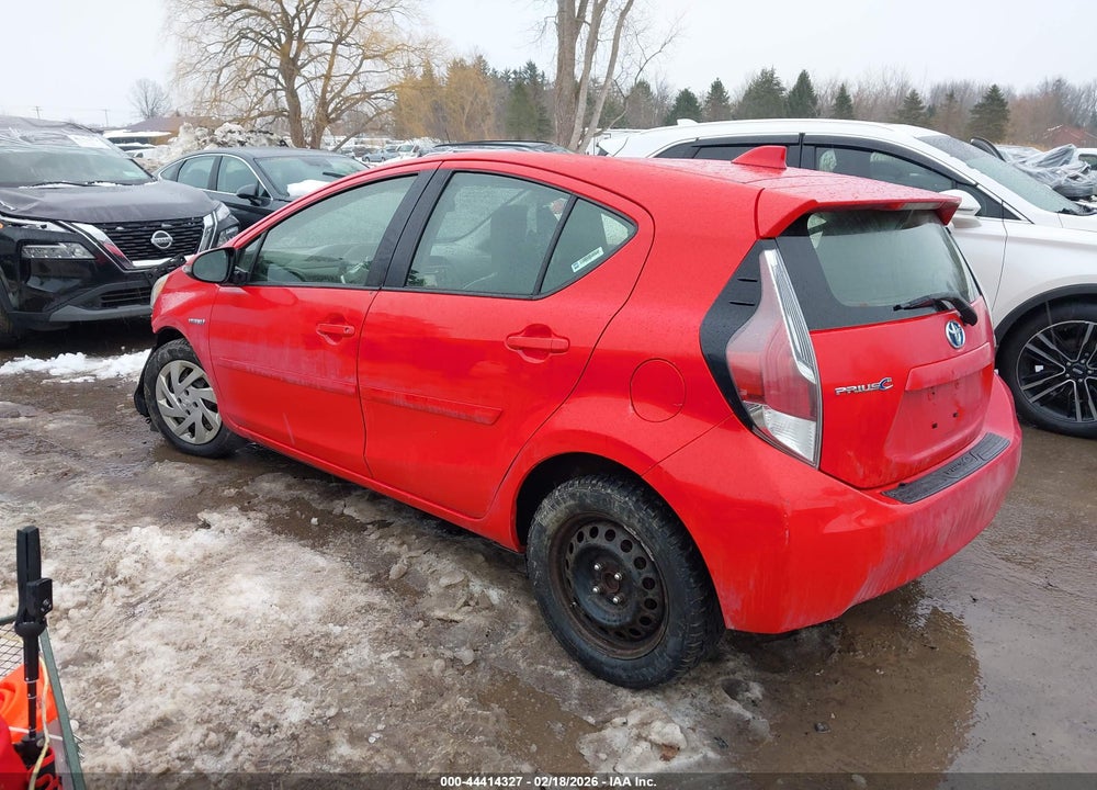 2015 TOYOTA PRIUS C ONE VIN: JTDKDTB37F1096475