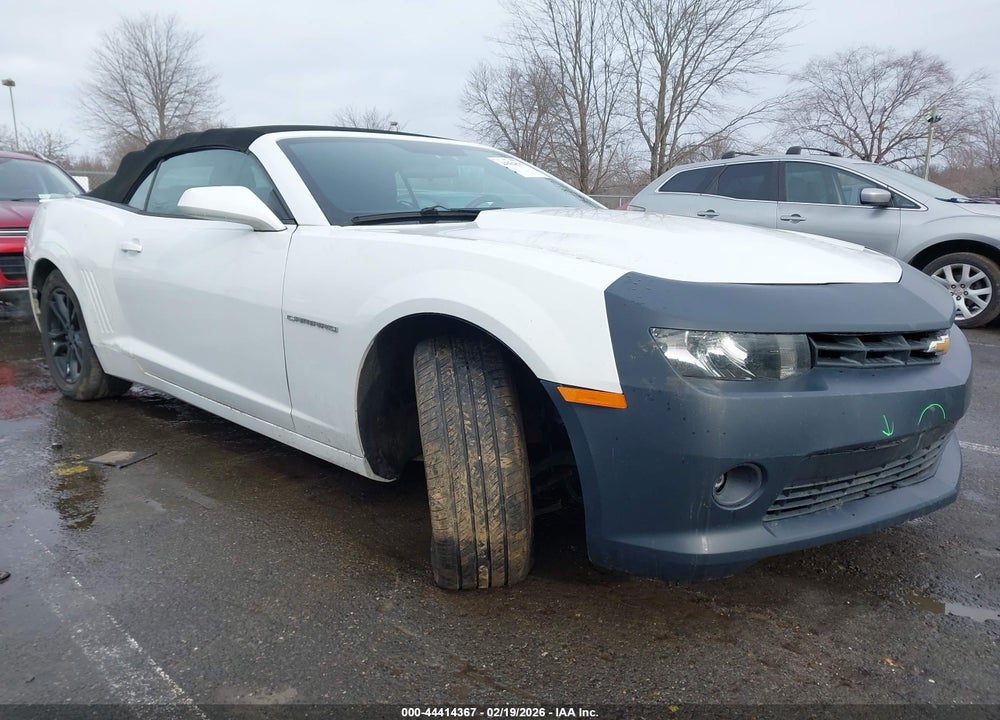 2014 CHEVROLET CAMARO 1LT VIN: 2G1FB3D37E9265563