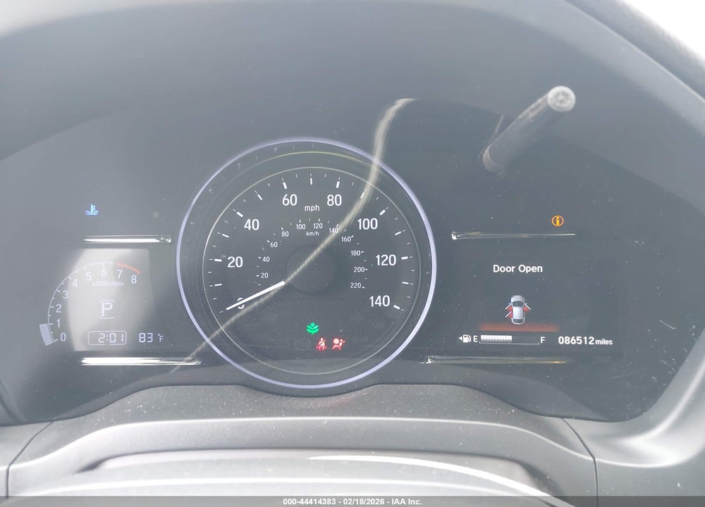 2022 HONDA HR-V 2WD EX VIN: 3CZRU5H5XNM732210