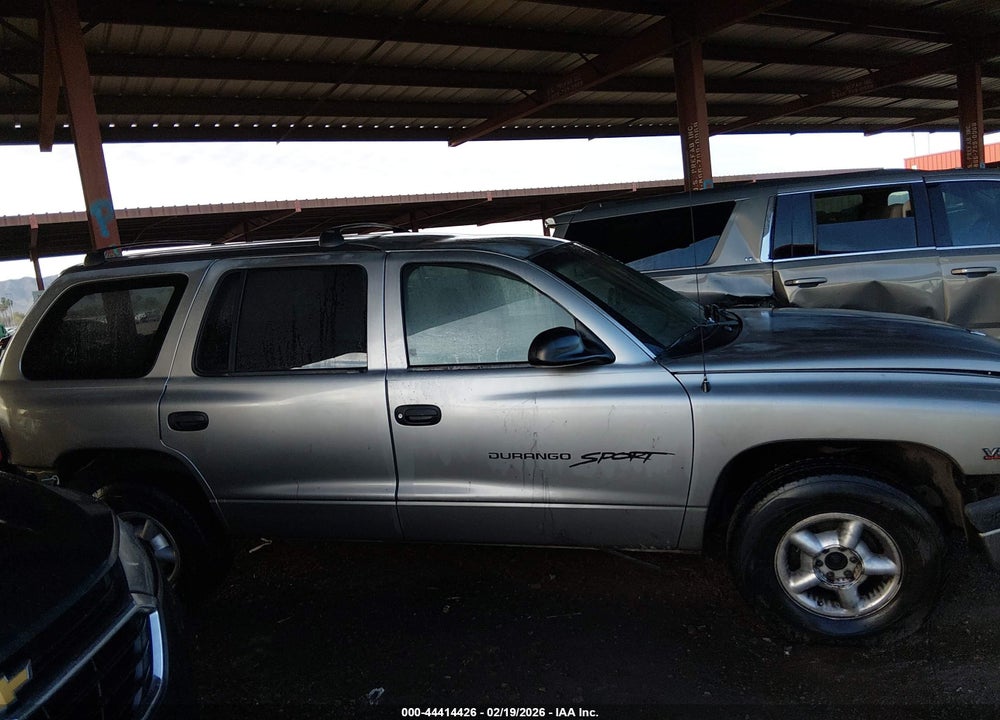 2000 DODGE DURANGO VIN: 1B4HR28Y7YF281234