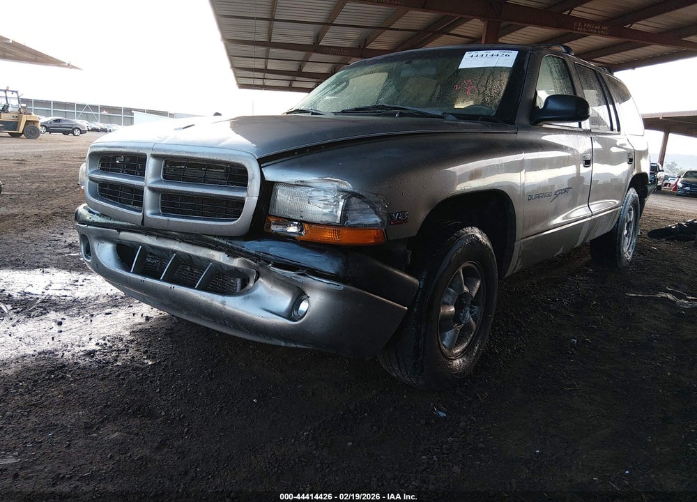2000 DODGE DURANGO VIN: 1B4HR28Y7YF281234