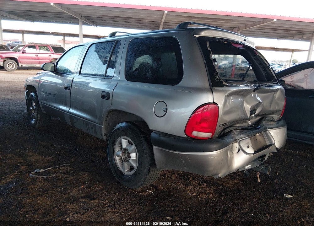 2000 DODGE DURANGO VIN: 1B4HR28Y7YF281234