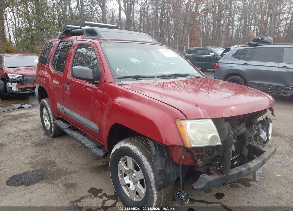 2005 NISSAN XTERRA S VIN: 5N1AN08WX5C628518