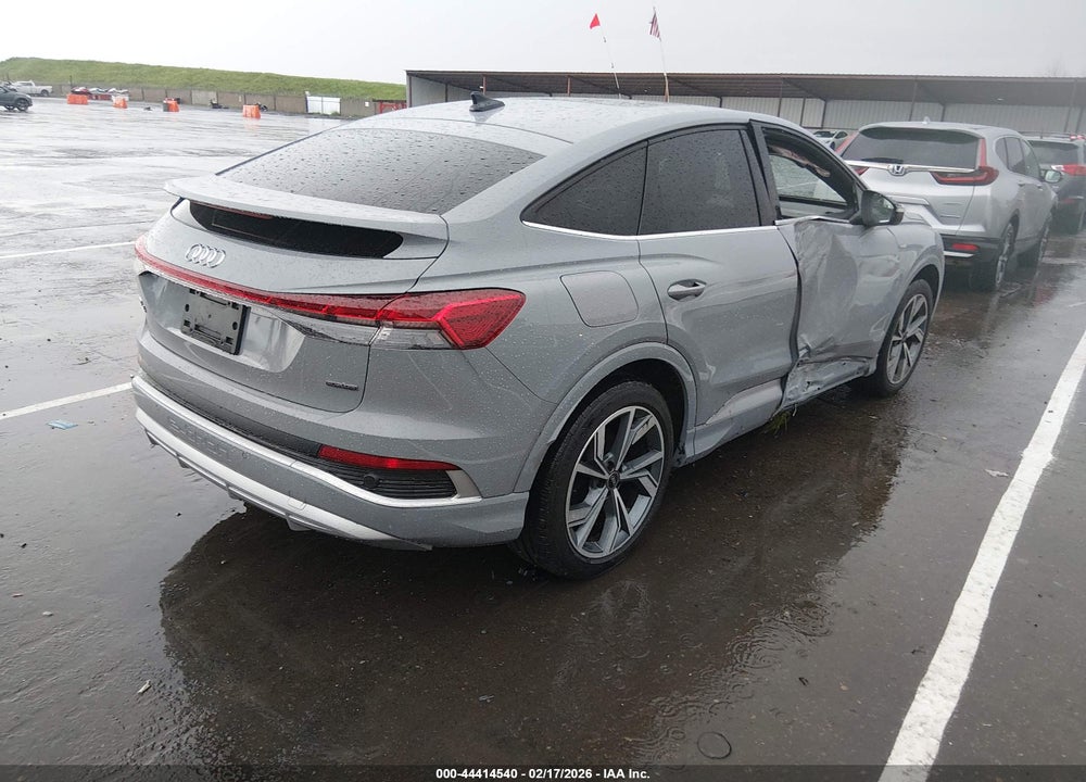 2025 AUDI Q4 SPORTBACK E-TRON PREMIUM 55 QUATTRO VIN: WA12UBFZ1SP020244