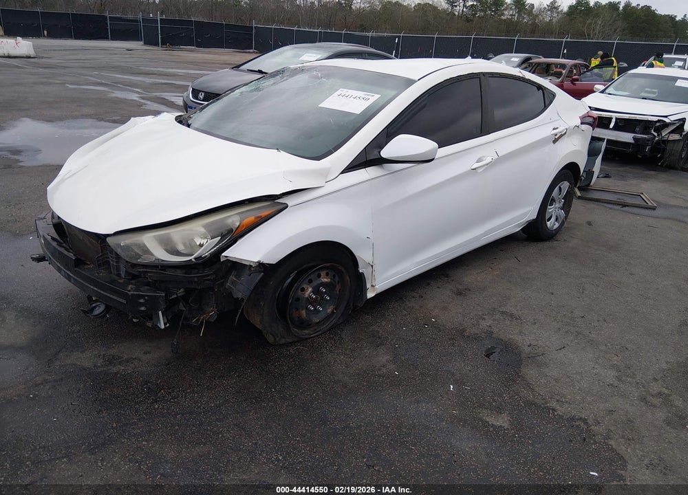 2016 HYUNDAI ELANTRA SE VIN: 5NPDH4AE9GH733768