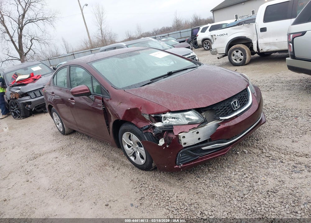 2015 HONDA CIVIC LX VIN: 19XFB2F54FE290245