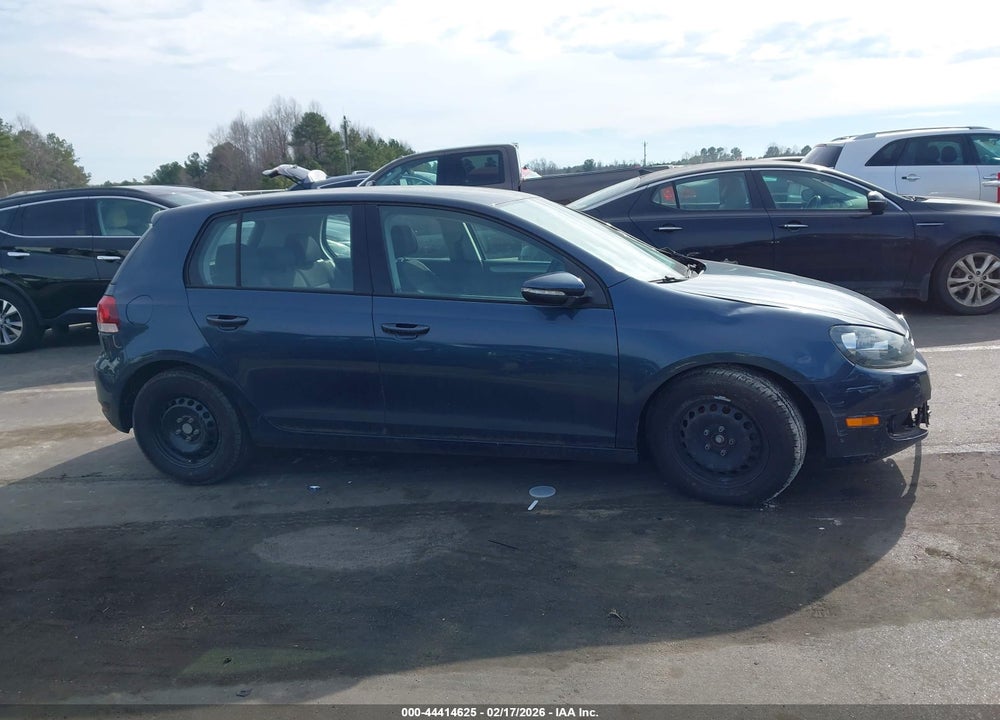 2013 VOLKSWAGEN GOLF 2.5L 4-DOOR VIN: WVWDA7AJ4DW119414