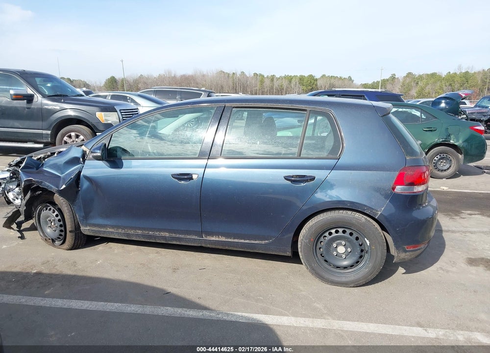 2013 VOLKSWAGEN GOLF 2.5L 4-DOOR VIN: WVWDA7AJ4DW119414
