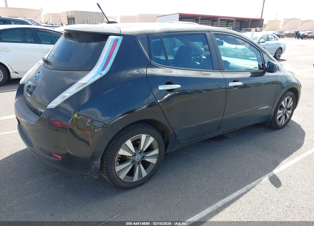 2014 NISSAN LEAF SL VIN: 1N4AZ0CP8EC334193