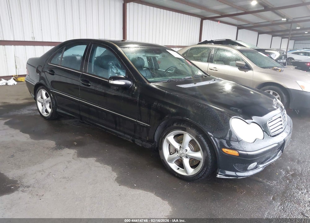 2006 MERCEDES-BENZ C 230 SPORT VIN: WDBRF52HX6F809631
