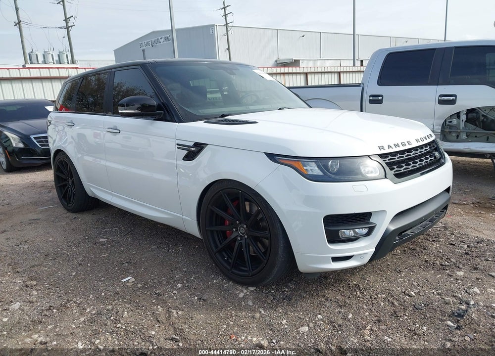2016 LAND ROVER RANGE ROVER SPORT 3.0L V6 SUPERCHARGED HSE VIN: SALWS2VF8GA549200