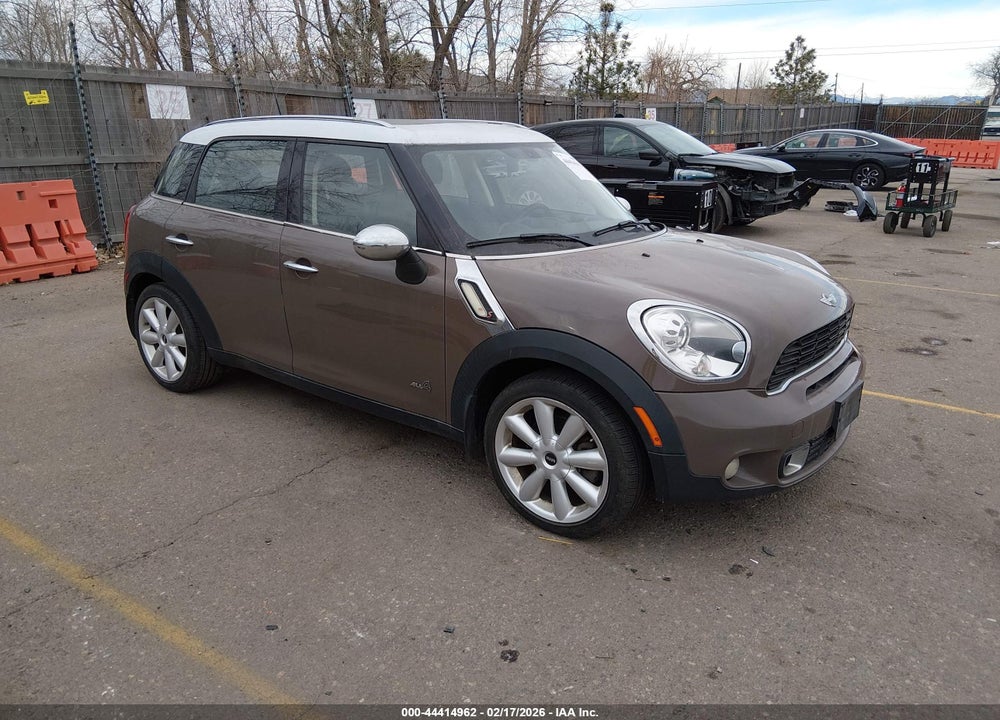 2012 MINI COOPER S COUNTRYMAN VIN: WMWZC5C54CWL63483
