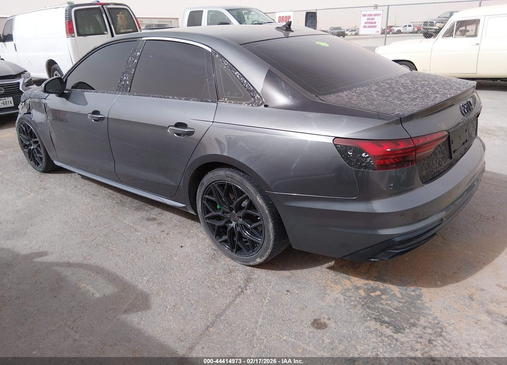 2023 AUDI A4 PREMIUM PLUS 45 TFSI S LINE QUATTRO S TRONIC VIN: WAUEAAF43PN005920
