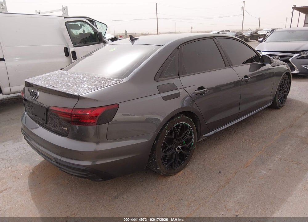 2023 AUDI A4 PREMIUM PLUS 45 TFSI S LINE QUATTRO S TRONIC VIN: WAUEAAF43PN005920
