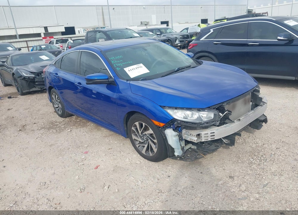2017 HONDA CIVIC EX VIN: 19XFC2F78HE028729