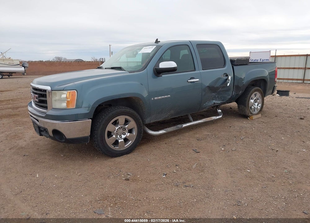 2009 GMC SIERRA 1500 SLE VIN: 3GTEK23M19G256859