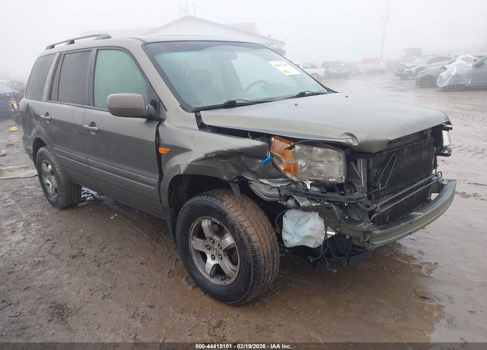 2007 HONDA PILOT EX-L VIN: 2HKYF18787H523756