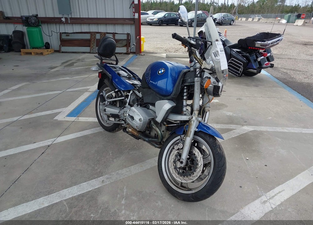 2000 BMW R1100 R VIN: WB10407B8YZB81819