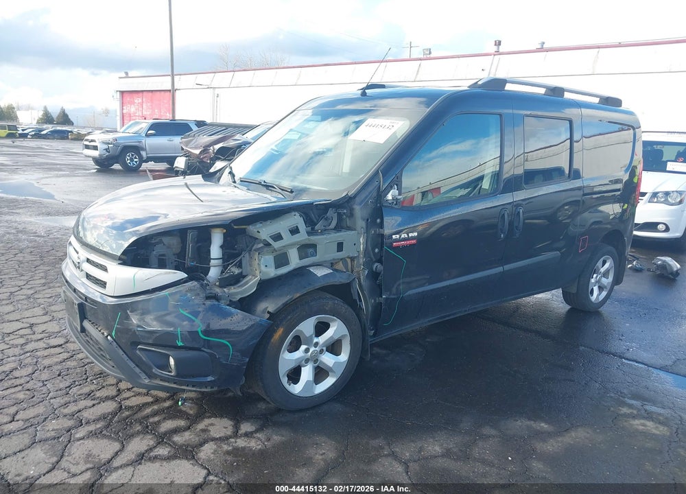 2017 RAM PROMASTER CITY TRADESMAN SLT VIN: ZFBERFBB9H6H13006