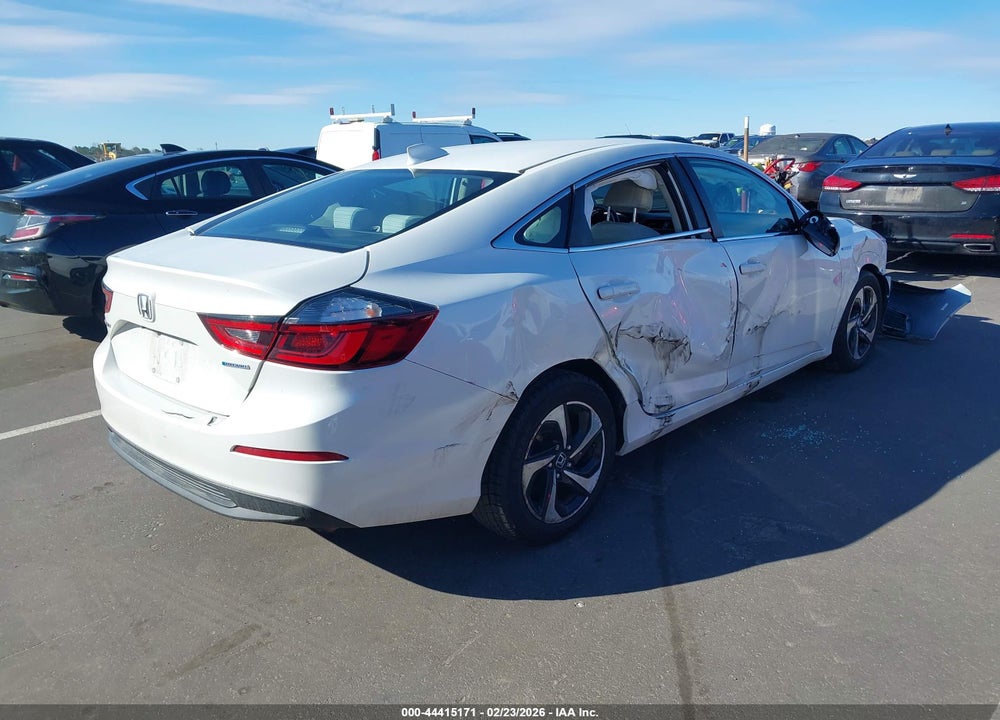 2021 HONDA INSIGHT EX VIN: 19XZE4F52ME002185