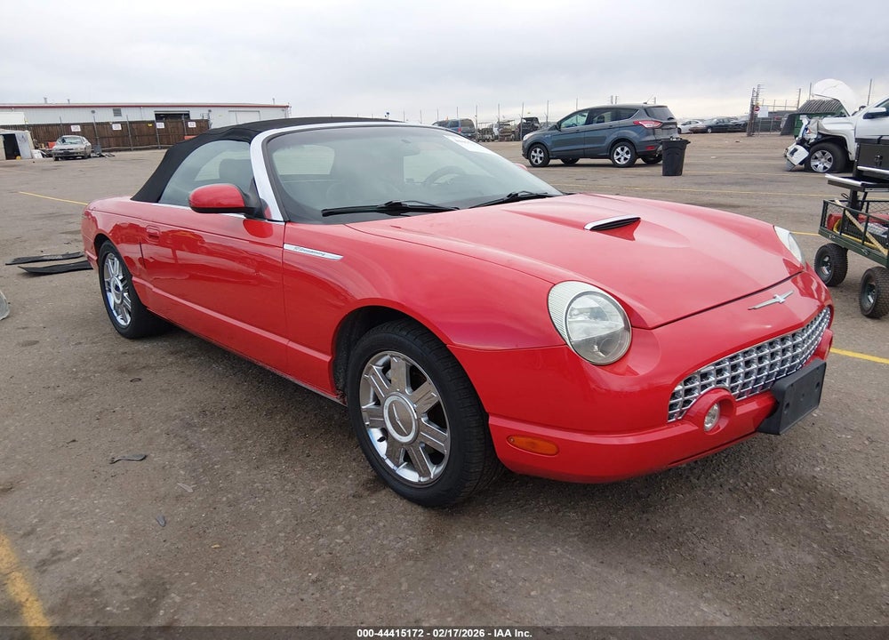 2005 FORD THUNDERBIRD 50TH ANNIVERSARY VIN: 1FAHP60A65Y105604