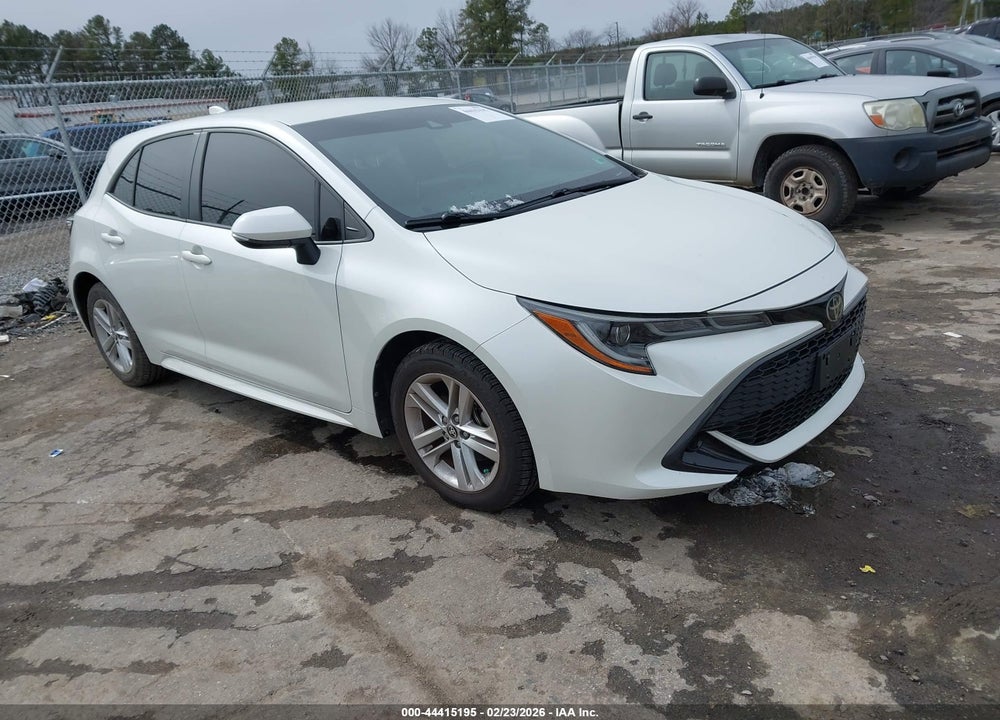 2019 TOYOTA COROLLA SE VIN: JTNK4RBE1K3047643