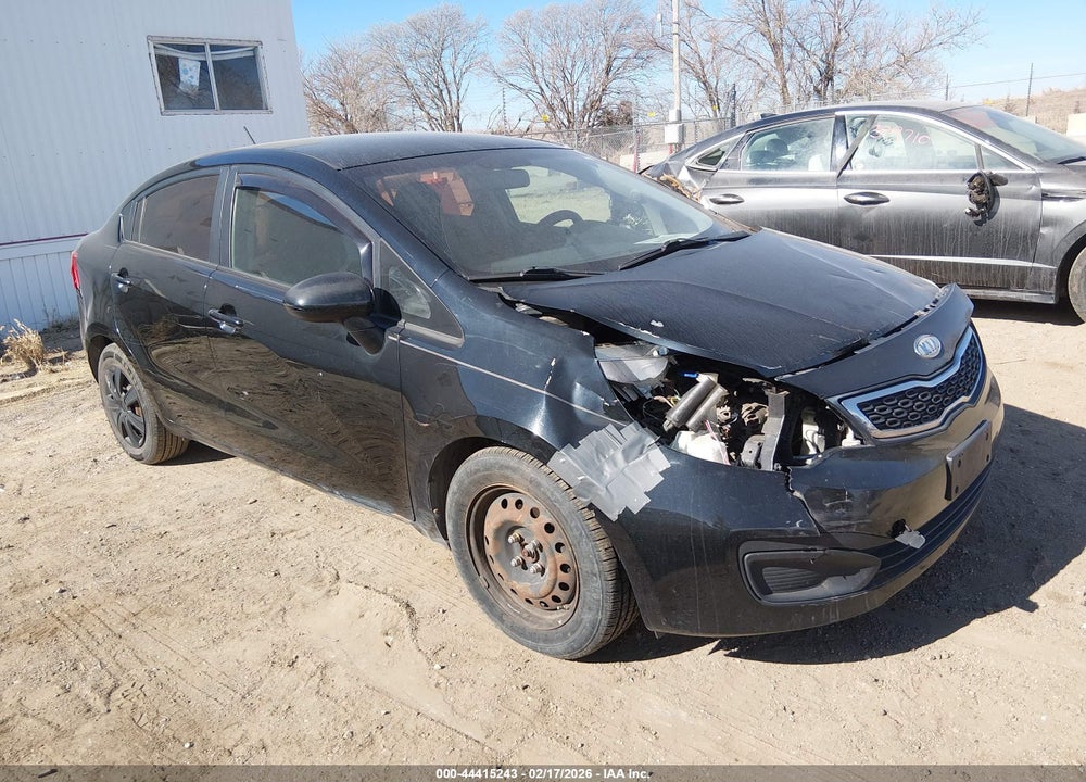 2012 KIA RIO EX VIN: KNADN4A36C6075710