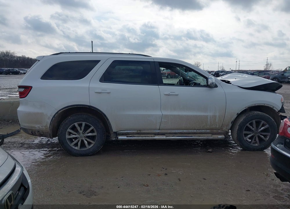 2016 DODGE DURANGO LIMITED VIN: 1C4RDJDGXGC416896