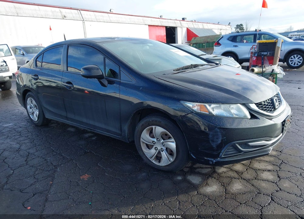 2013 HONDA CIVIC LX VIN: 2HGFB2F52DH544604