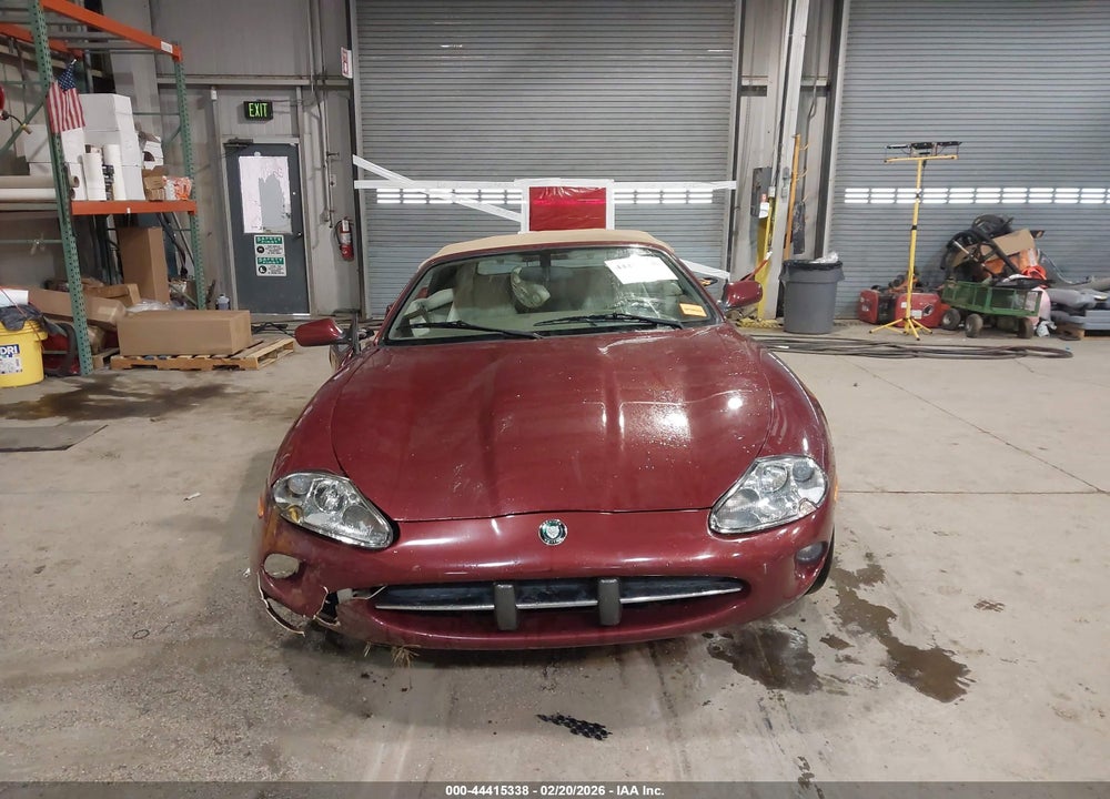 2000 JAGUAR XK8 VIN: SAJJA42C2YNA06823