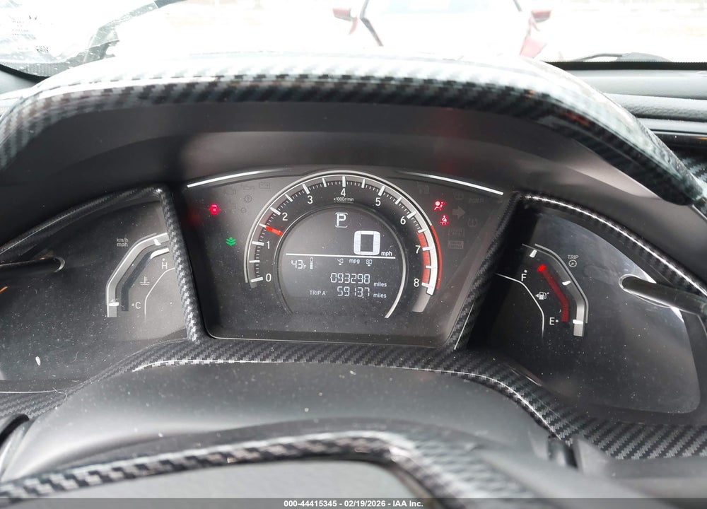 2018 HONDA CIVIC SPORT VIN: SHHFK7H40JU418094