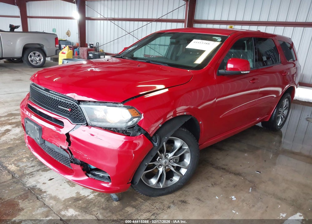 2019 DODGE DURANGO GT PLUS AWD VIN: 1C4RDJDG3KC722153