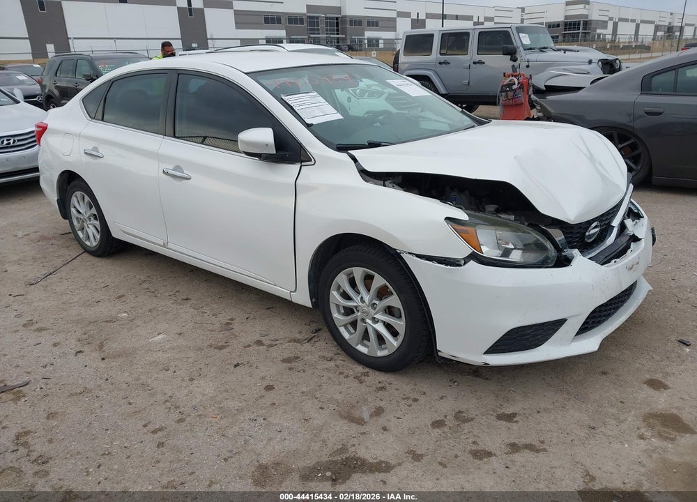 2018 NISSAN SENTRA SV VIN: 3N1AB7AP2JY266682