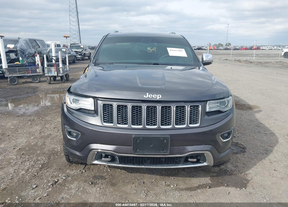 2014 JEEP GRAND CHEROKEE OVERLAND VIN: 1C4RJFCT1EC146605