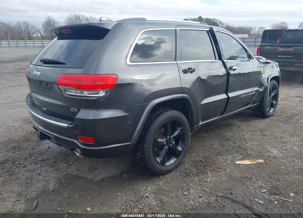 2014 JEEP GRAND CHEROKEE OVERLAND VIN: 1C4RJFCT1EC146605