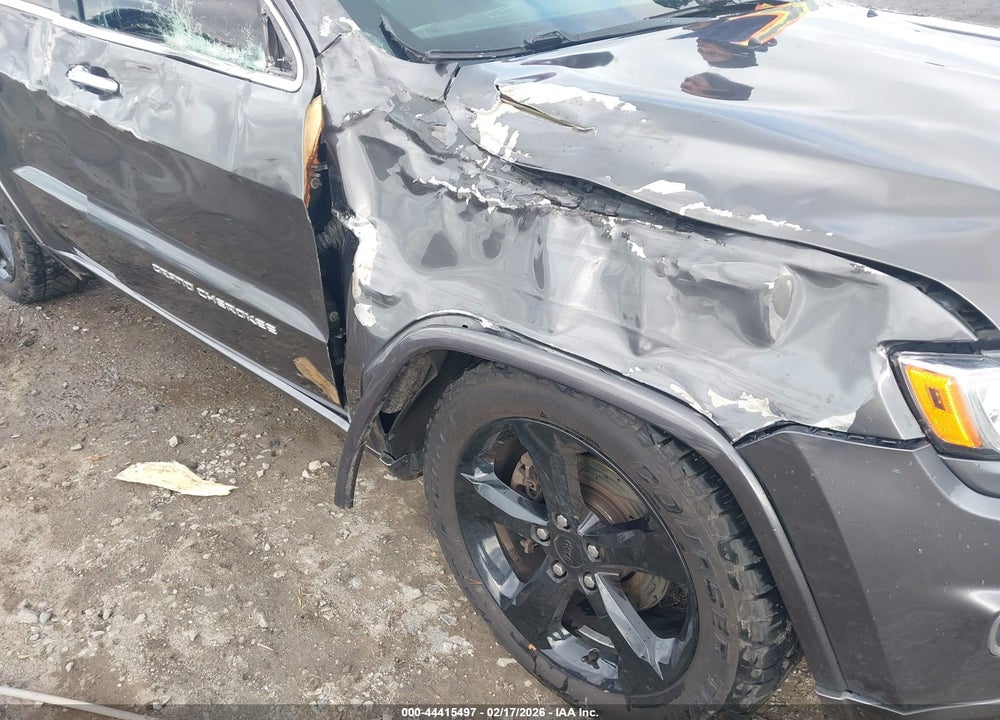 2014 JEEP GRAND CHEROKEE OVERLAND VIN: 1C4RJFCT1EC146605