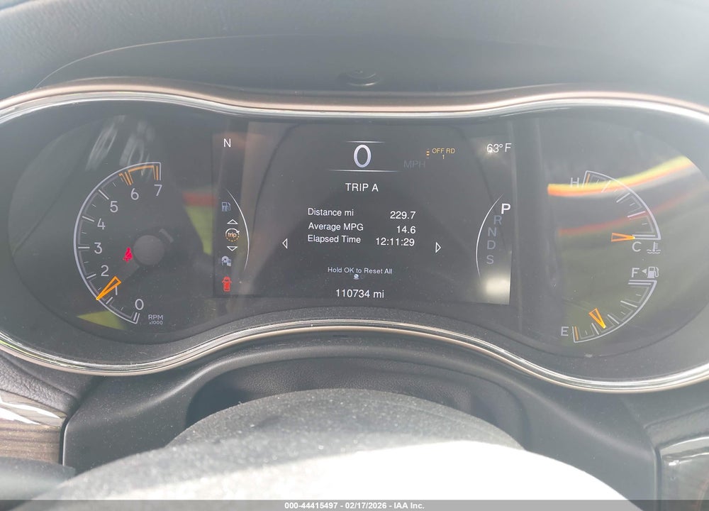 2014 JEEP GRAND CHEROKEE OVERLAND VIN: 1C4RJFCT1EC146605