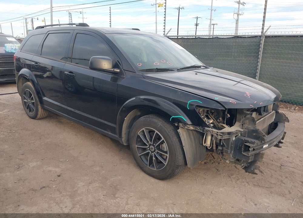 2018 DODGE JOURNEY SE VIN: 3C4PDCAB8JT495718
