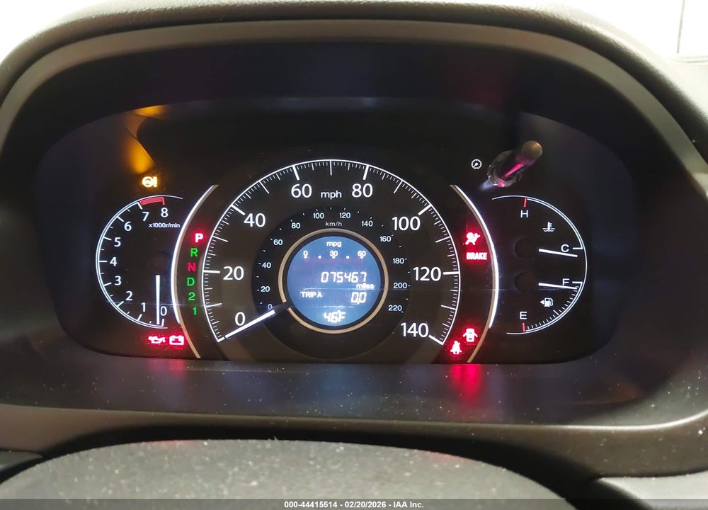 2014 HONDA CR-V LX VIN: 5J6RM4H36EL038057
