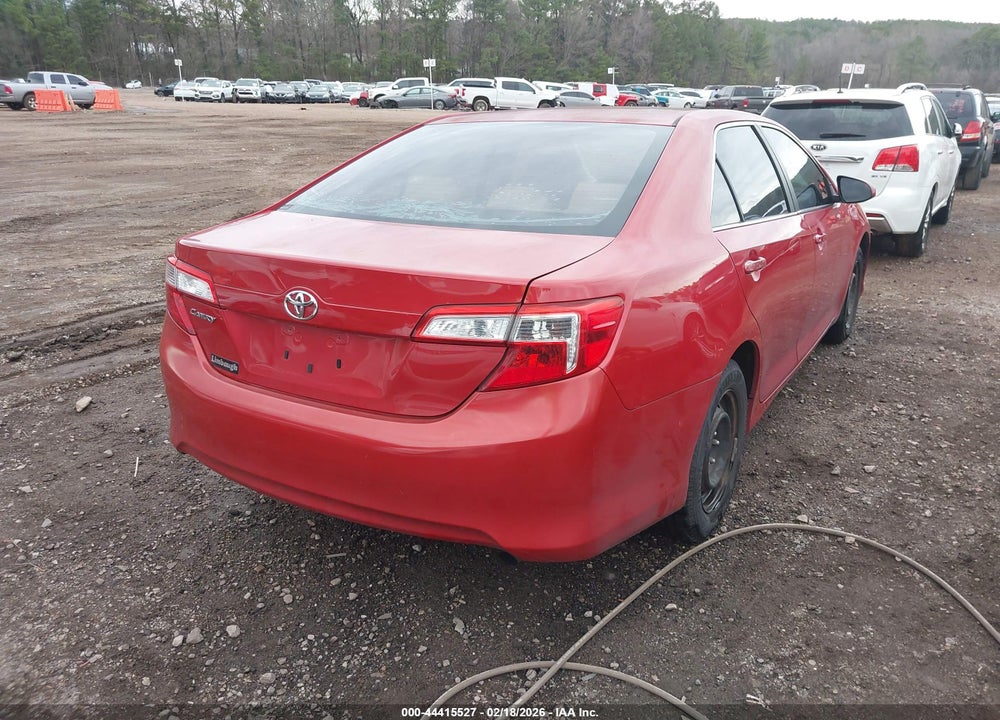 2012 TOYOTA CAMRY L VIN: 4T1BF1FK8CU505167