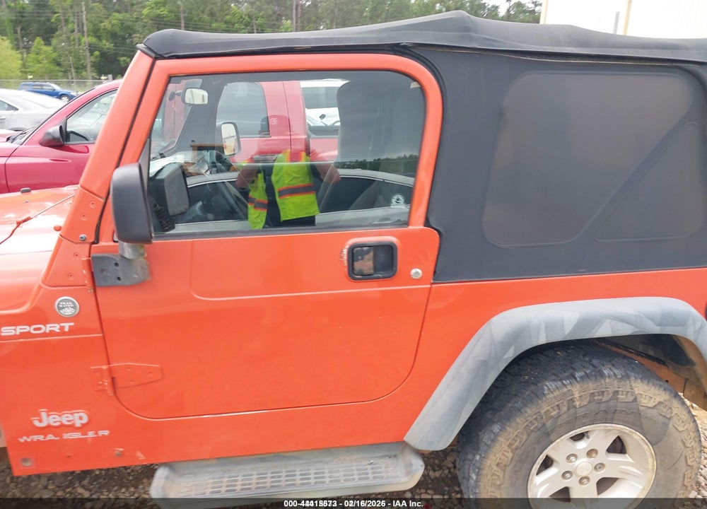 2005 JEEP WRANGLER SPORT VIN: 1J4FA49S05P339532
