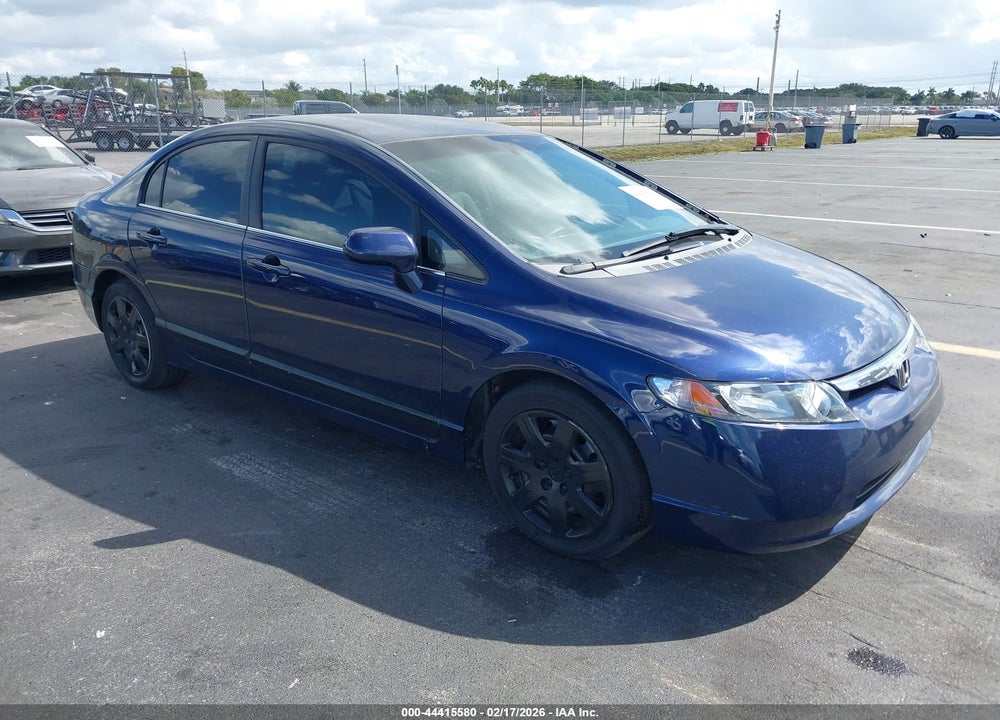 2007 HONDA CIVIC LX VIN: 1HGFA16537L005591