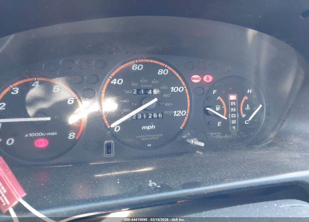2000 HONDA CR-V EX VIN: JHLRD1869YC035644