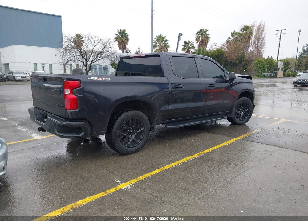 2023 CHEVROLET SILVERADO 1500 4WD  SHORT BED CUSTOM VIN: 3GCPDBEK8PG223837