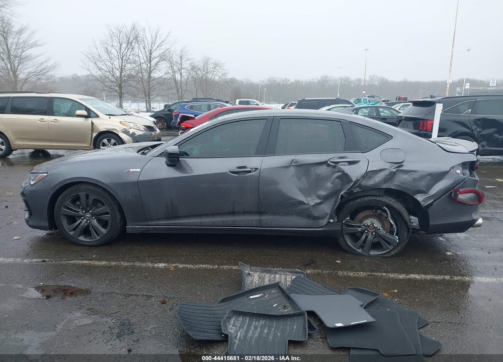 2021 ACURA TLX A-SPEC PACKAGE VIN: 19UUB6F55MA010459