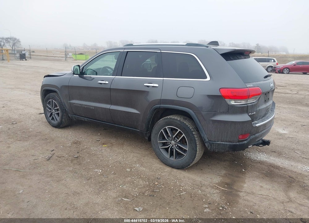 2018 JEEP GRAND CHEROKEE LIMITED 4X4 VIN: 1C4RJFBG8JC200108