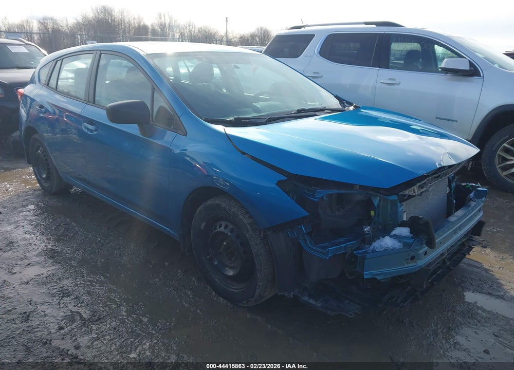 2019 SUBARU IMPREZA 2.0I VIN: 4S3GTAA62K3752475