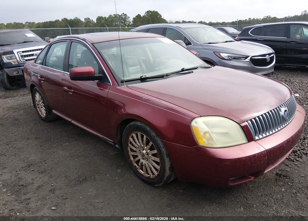 2006 MERCURY MONTEGO PREMIER VIN: 1MEHM42176G617866
