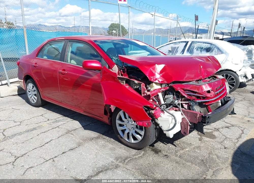 2013 TOYOTA COROLLA LE VIN: 5YFBU4EE1DP209199